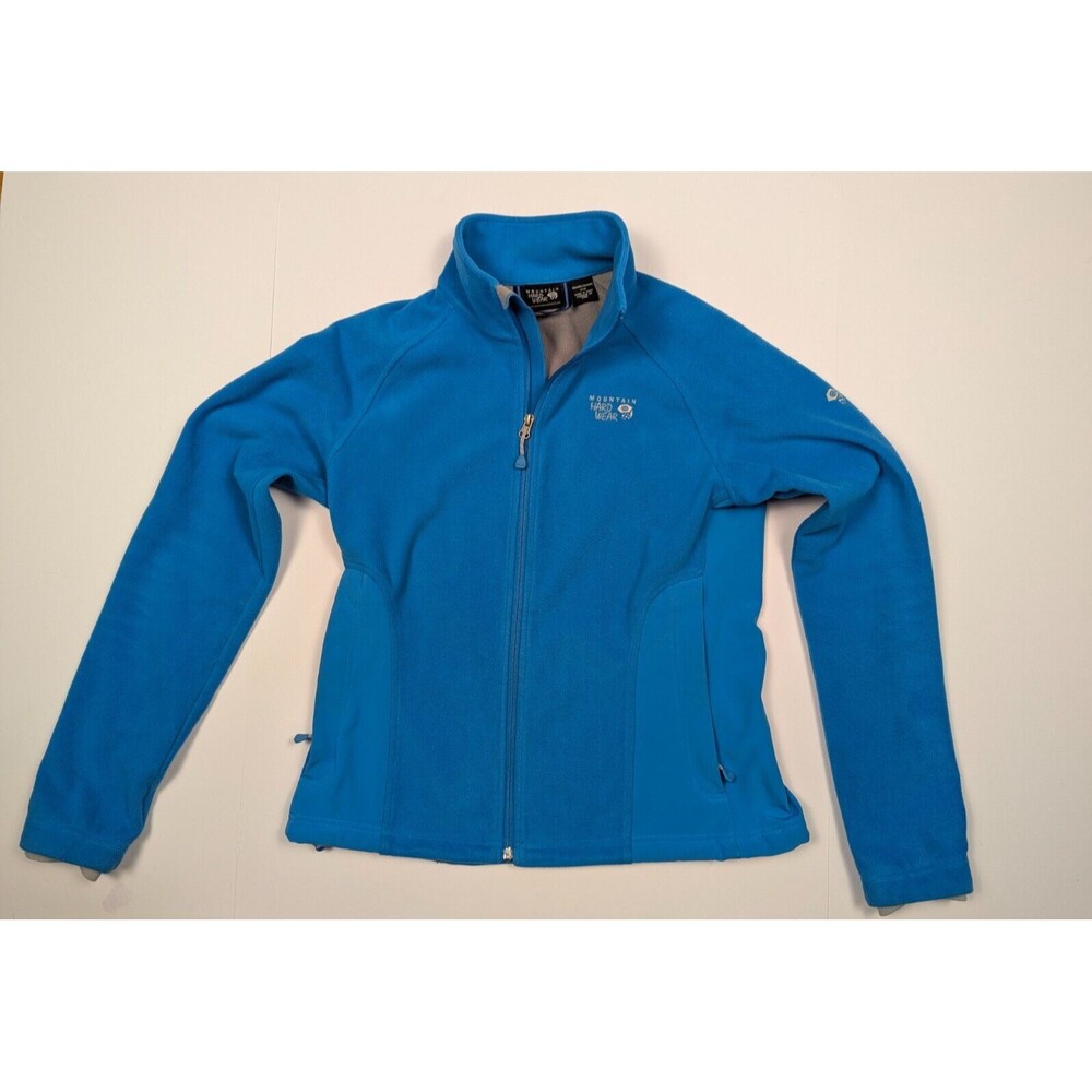 Mountain Hardwear Womens Soft Shell Fleece Jacket Size Small Womens Blue